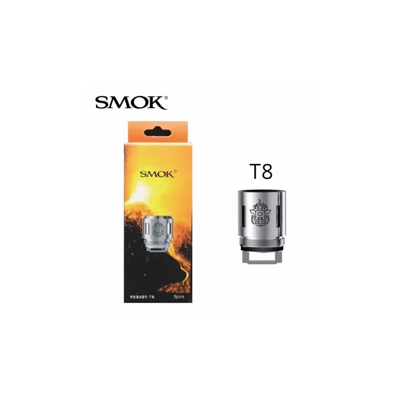 SMOK: Résistances pour TFV8 Baby et TFV12 Baby Prince Smoktech King...