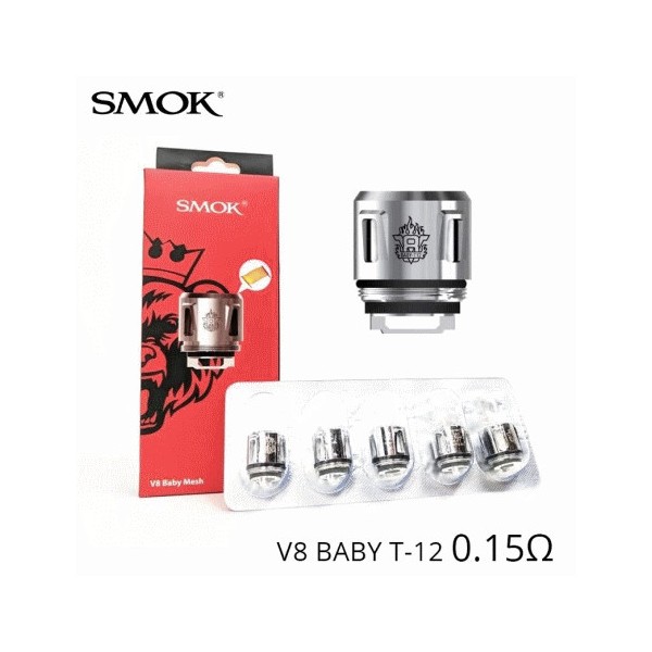 SMOK: Résistances pour TFV8 Baby et TFV12 Baby Prince Smoktech King...