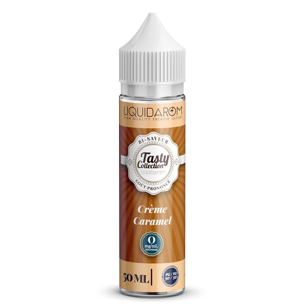Eliquide Crème Caramel Tasty Collection Liquidarom | KingVape